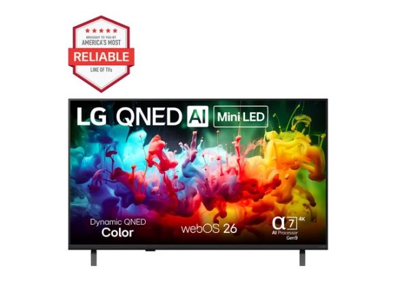 43-inch Mini LED Smart TV with 2 Year Amber Protection — Smart TV, LG Electronics