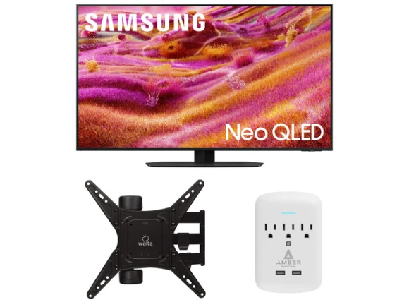 50-inch Neo QLED 4K TV Bundle — Smart TV, Samsung