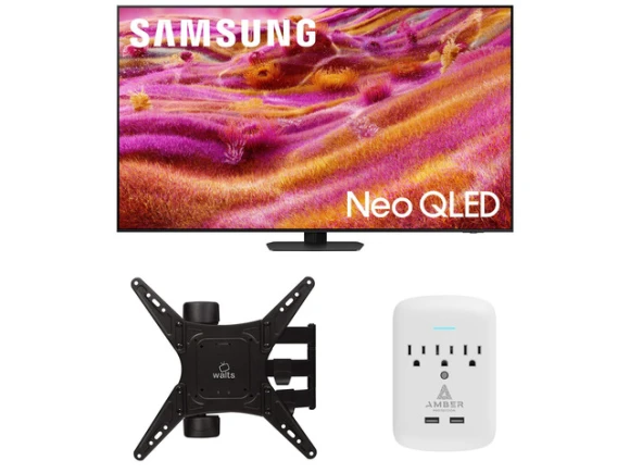 55-inch Neo QLED 4K TV Bundle — Smart TV, Samsung