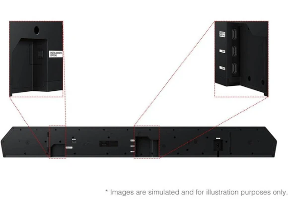 7.1.2-Channel Soundbar with Subwoofer — Sound Bar, Samsung
