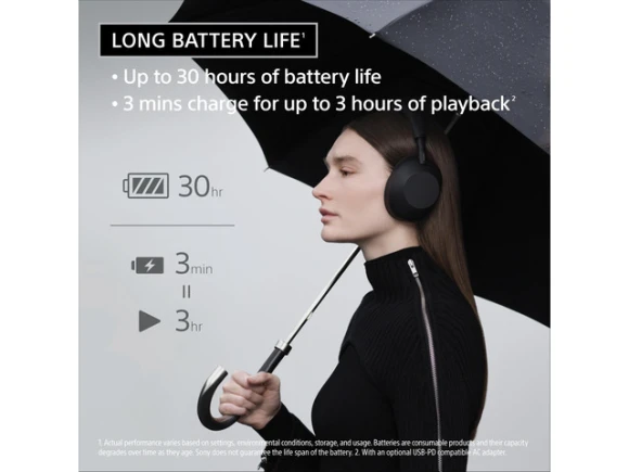 Noise-Canceling Headphones — Wireless Earbuds, Sony
