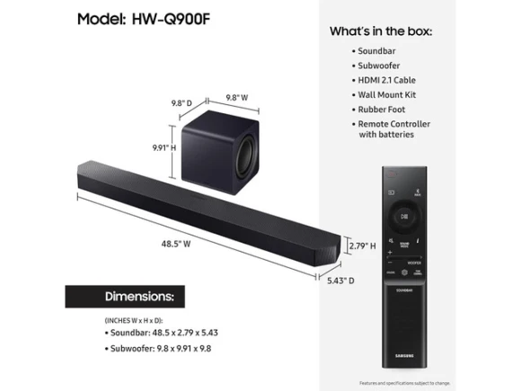 Q Series Soundbar with 5 Year Protection Plan — Sound Bar, Samsung
