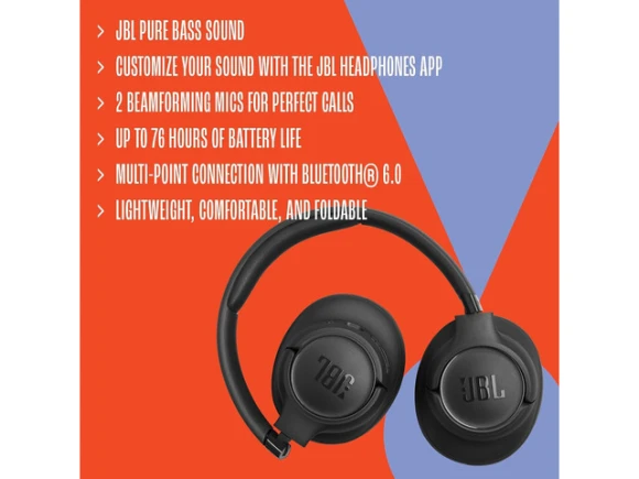 Wireless Over-Ear Headphones — Wireless Earbuds, JBL