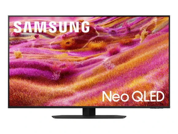 50-inch Neo QLED smart TV with full-motion dual-stud mount — Smart TV, Samsung