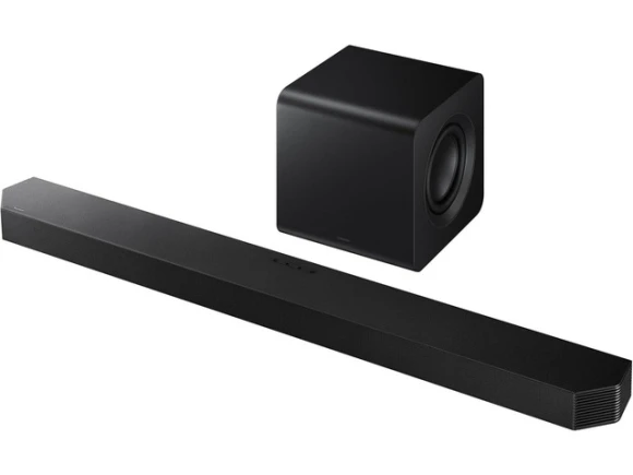 65-inch OLED TV and soundbar bundle — Smart TV, Samsung