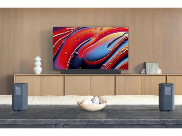 65-inch Television and Soundbar Bundle — Smart TV, Sony