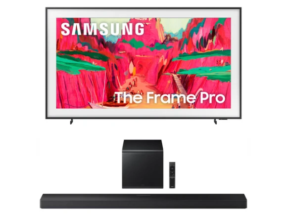 75-Inch Neo QLED TV and Soundbar Bundle — Smart TV, Samsung