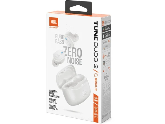 True Wireless Earbuds with Adaptive Noise Cancelling — Wireless Earbuds, JBL