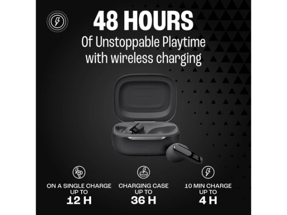 True Wireless Noise-Cancelling Earbuds — Wireless Earbuds, JBL