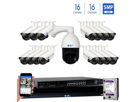 16-Channel Surveillance System / Security Camera Kit — Security Camera, GW Security Inc.