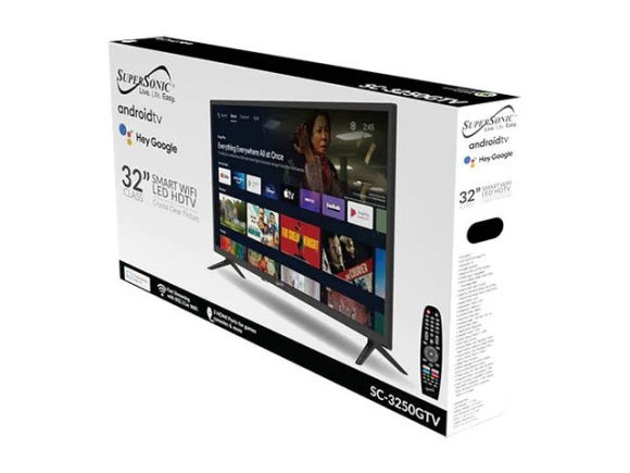 32-inch LED Smart HDTV — Smart TV, Supersonic