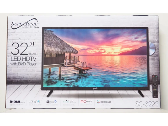32-inch LED Smart HDTV — Smart TV, Supersonic