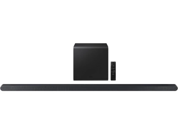 55-inch Neo QLED TV and soundbar bundle — Smart TV, Samsung