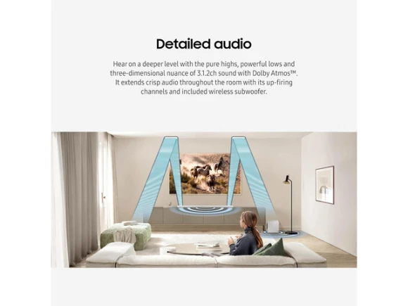 65-inch Neo QLED TV and soundbar bundle — Smart TV, Samsung