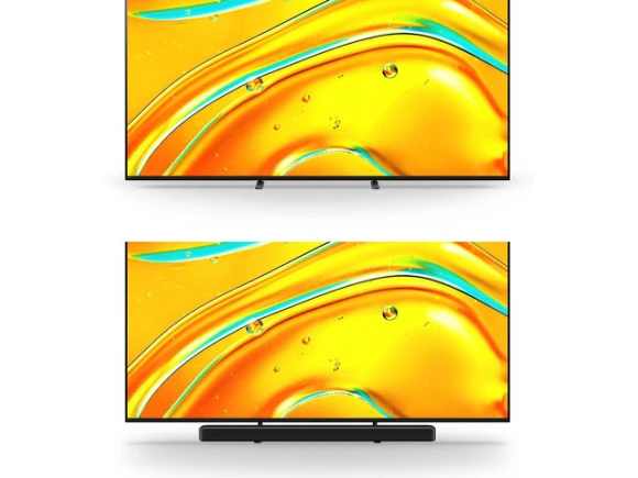 65' TV and soundbar bundle — Smart TV, Sony