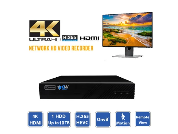 8-Channel IP Security Camera System Kit — Security Camera, GW Security Inc.