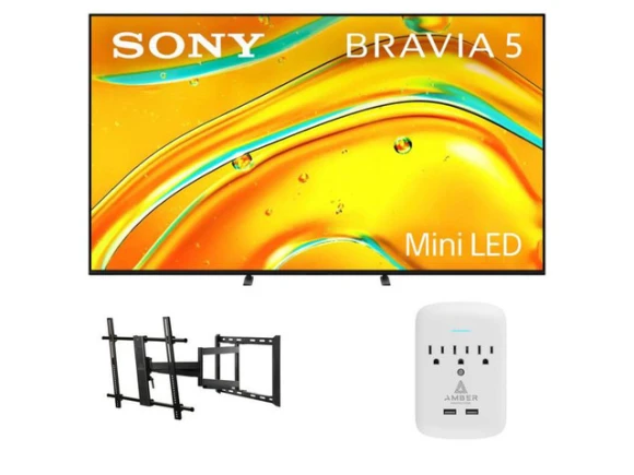 85-inch Mini-LED TV Bundle — Smart TV, Sony