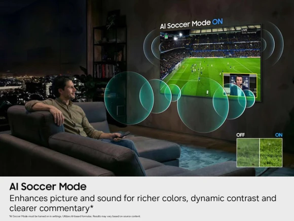 85-inch QLED television — Smart TV, Samsung