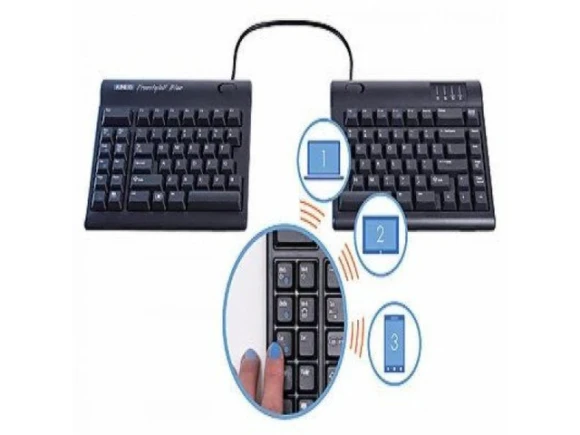 Ergonomic Bluetooth Wireless Keyboard — Bluetooth Keyboard, Kinesis