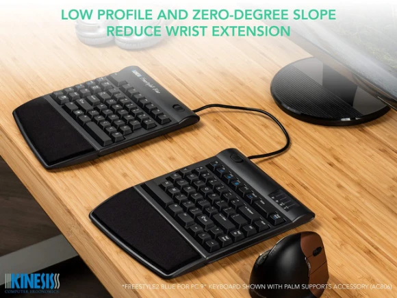 Ergonomic Bluetooth Wireless Keyboard — Bluetooth Keyboard, Kinesis