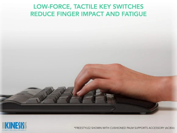 Ergonomic Bluetooth Wireless Keyboard — Bluetooth Keyboard, Kinesis