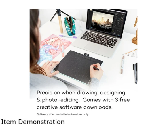 Intuos Medium Graphics Drawing Tablet — Drawing Tablet, Wacom