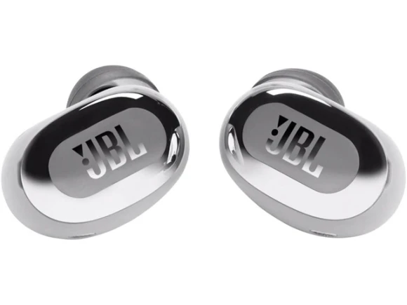 Live Free 2 TWS Silver Wireless Earbuds — Wireless Earbuds, JBL