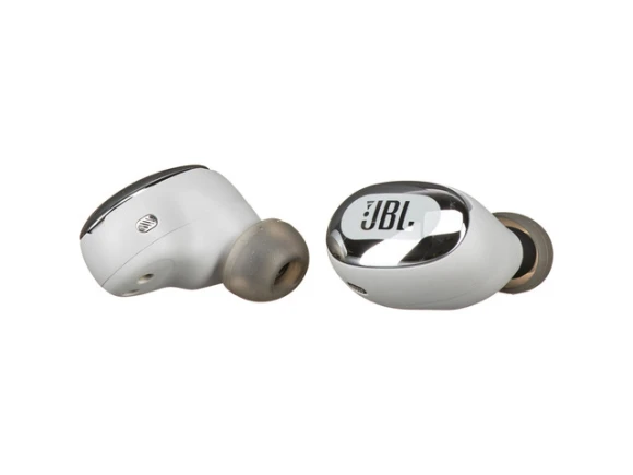 Live Free 2 TWS Silver Wireless Earbuds — Wireless Earbuds, JBL