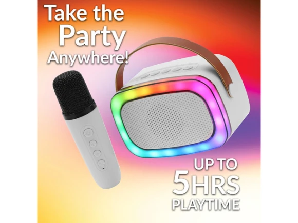 Mini Karaoke Bluetooth Speaker — Karaoke Machine, Supersonic