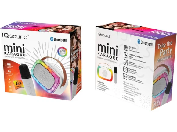 Mini Karaoke Bluetooth Speaker — Karaoke Machine, Supersonic