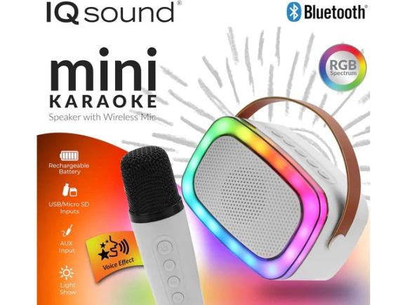 Mini Karaoke Bluetooth Speaker — Karaoke Machine, Supersonic