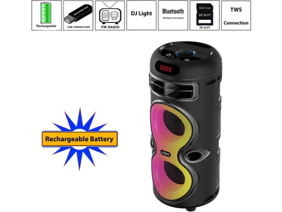 Portable Bluetooth Speaker System — Karaoke Machine, Boytone