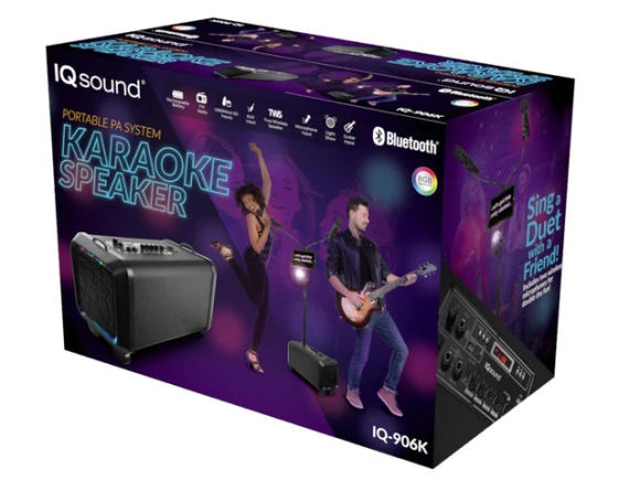 Portable PA Karaoke Speaker — Karaoke Machine, Supersonic
