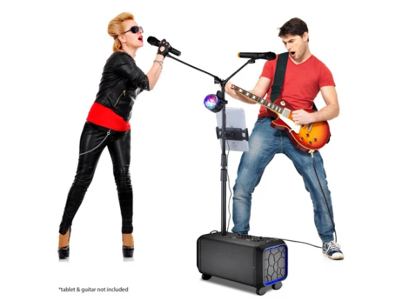 Portable PA Karaoke Speaker — Karaoke Machine, Supersonic