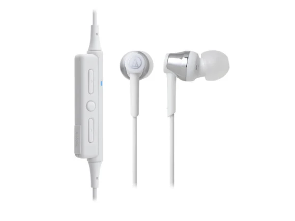 Sound Reality wireless in-ear headphones, Silver — Wireless Earbuds, Audio Technica