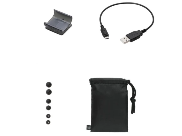 Sound Reality wireless in-ear headphones, Silver — Wireless Earbuds, Audio Technica