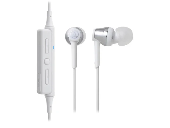 Sound Reality wireless in-ear headphones, Silver — Wireless Earbuds, Audio Technica