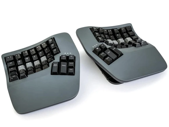 Split Ergonomic Keyboard — Bluetooth Keyboard, Kinesis Gaming