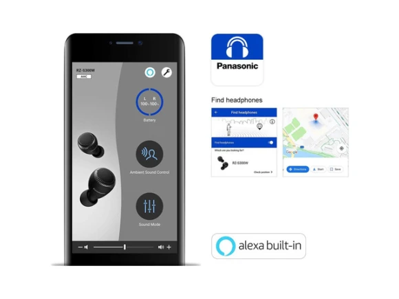 True Wireless Bluetooth Earphones — Wireless Earbuds, Panasonic