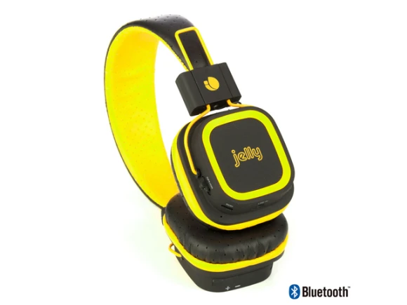 Bluetooth stereo headphones, Yellow — Wireless Earbuds, NGS