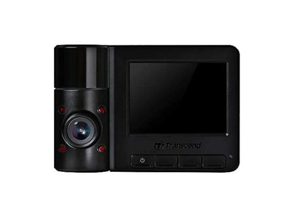 Dual-Lens Vehicle Camera, 64GB — Dash Cam, Transcend