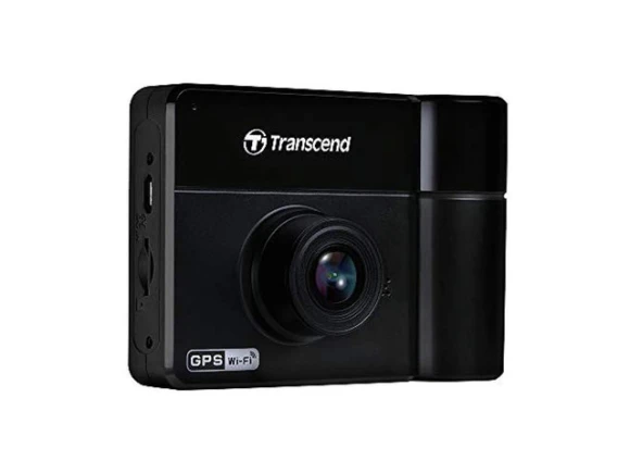 Dual-Lens Vehicle Camera, 64GB — Dash Cam, Transcend