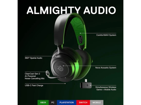 Gaming Headset — Wireless Earbuds, SteelSeries