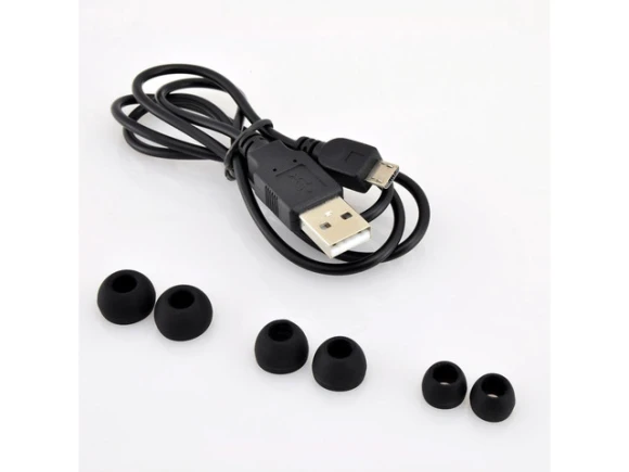 Silver Sports Headphones — Wireless Earbuds, Pyle