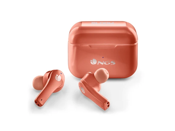 Artica Bloom Coral Wireless Headphones — Wireless Earbuds, NGS
