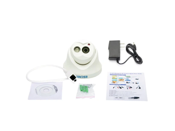 Dome IP Network Camera — Security Camera, ESCAM