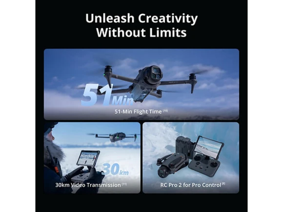 Mavic 4 Pro Drone Fly More Combo with DJI RC 2 — Drone, DJI