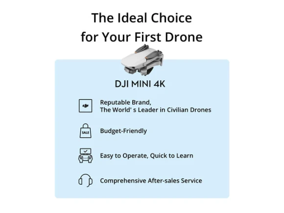 Mini 4K Drone Fly More Combo — Drone, DJI