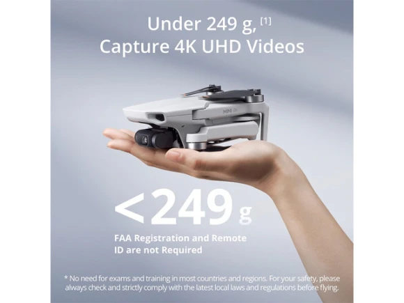 Mini 4K Drone Fly More Combo — Drone, DJI