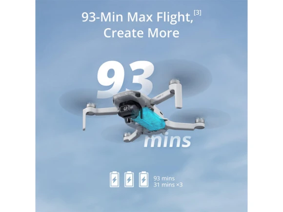 Mini 4K Drone Fly More Combo — Drone, DJI